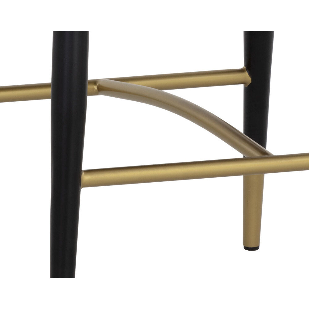 Gianni 37 inch Dillon Cream / Dillon Thunder Counter Stool